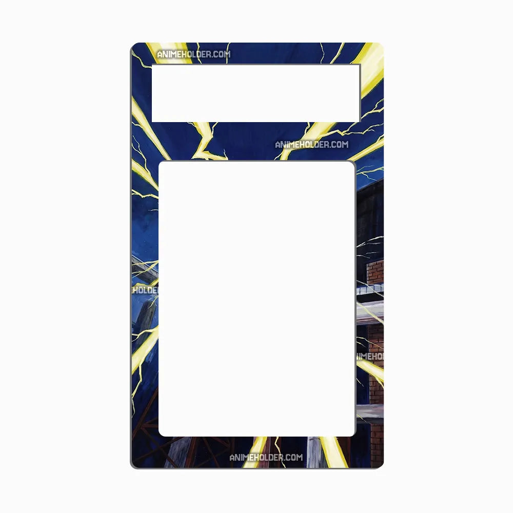 Zapdos 145 Japanese Vending Series II Pokemon Cards Custom Art Display Cases - PSA Metal Art Only - Front View
