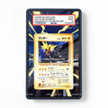 Zapdos 145 Japanese Vending Series II Pokemon Cards Custom Art Display Cases - PSA Slab Case - Front View