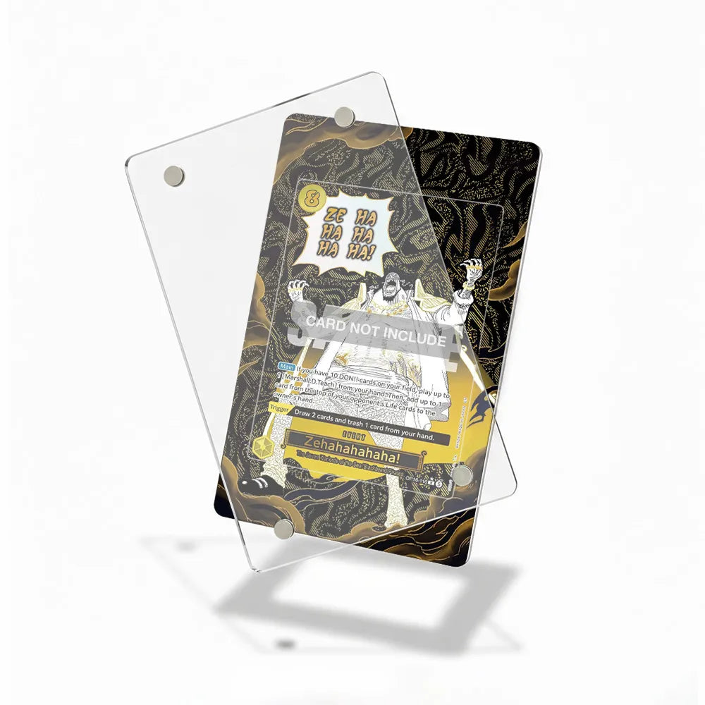 Zehahahahaha! OP16-116 R Extended Art Display Cases - Magnetic Case - Detail View
