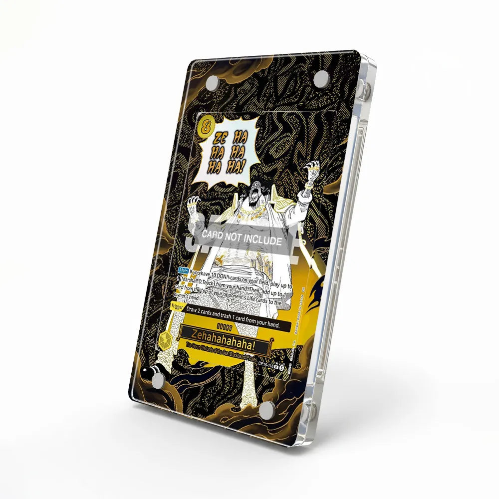 Zehahahahaha! OP16-116 R Extended Art Display Cases - Magnetic Case - Side View