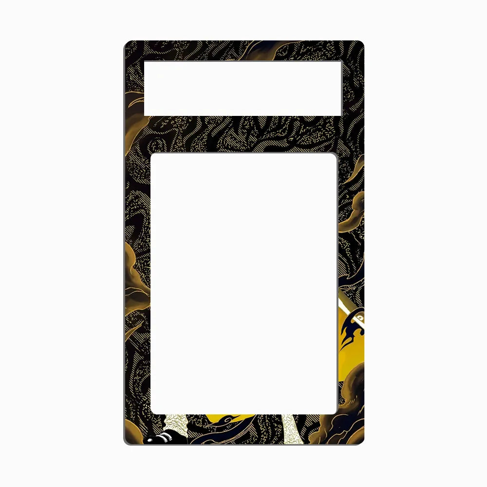 Zehahahahaha! OP16-116 R Extended Art Display Cases - PSA Metal Art Only - Front View