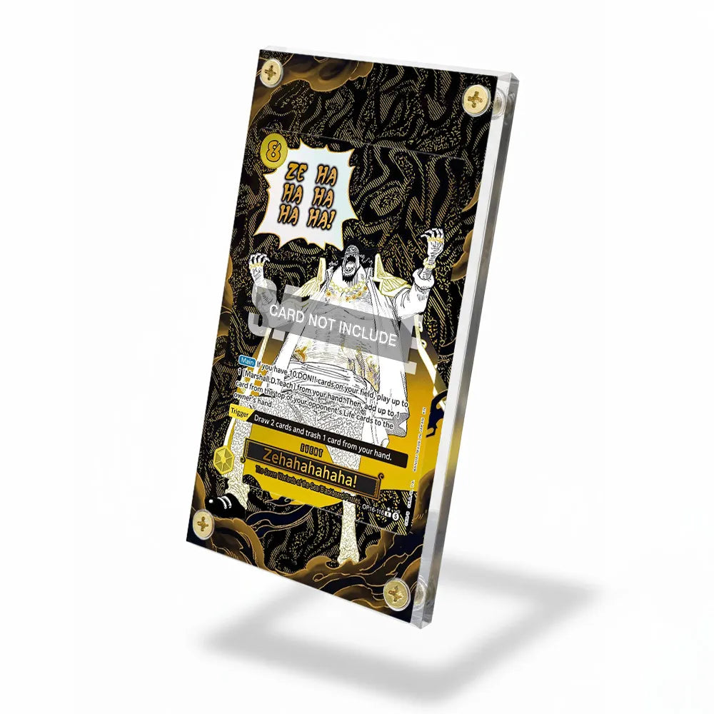 Zehahahahaha! OP16-116 R Extended Art Display Cases - Screws Case - Side View