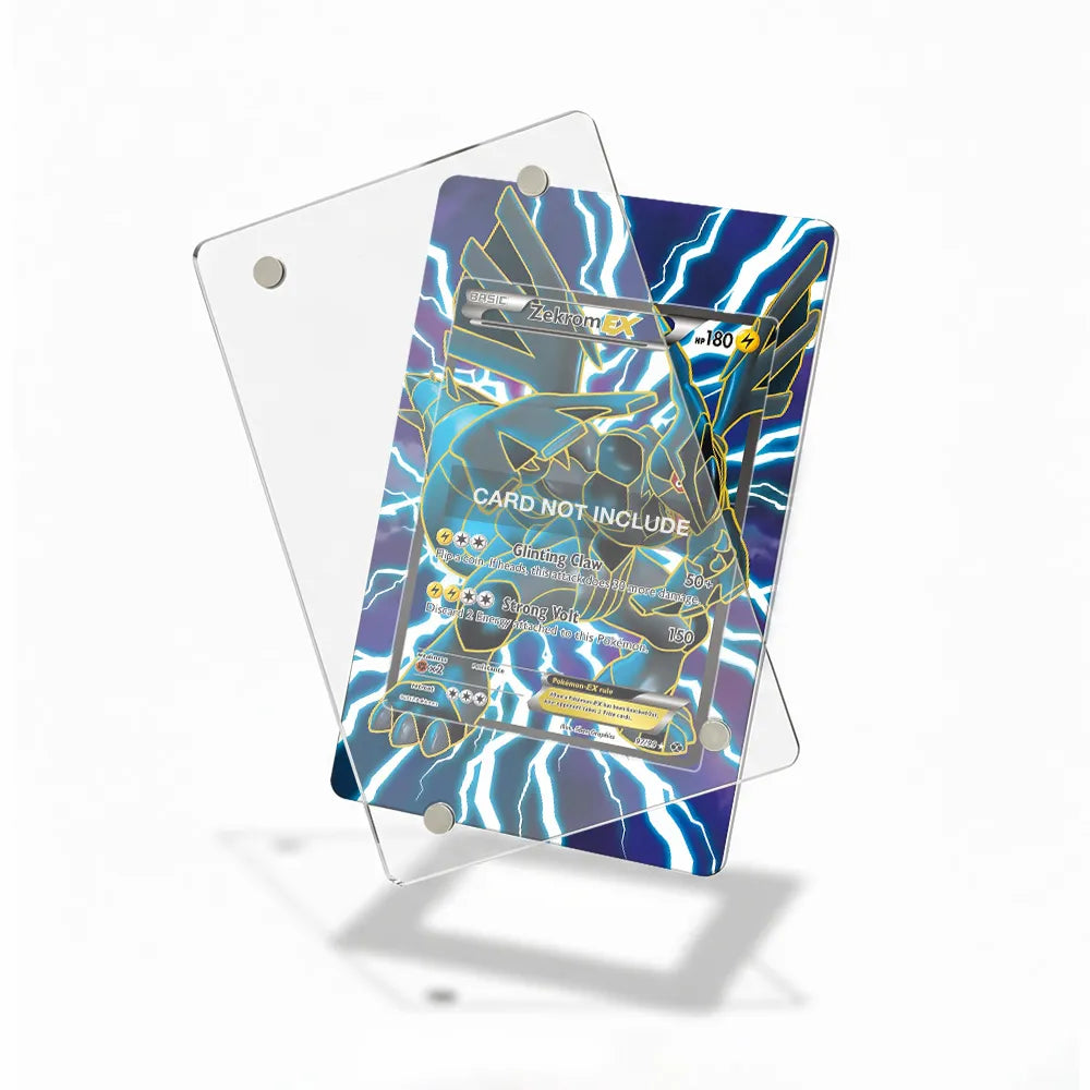 Zekrom Ex 97 Extended Art Display Cases - Magnetic Case - Detail View