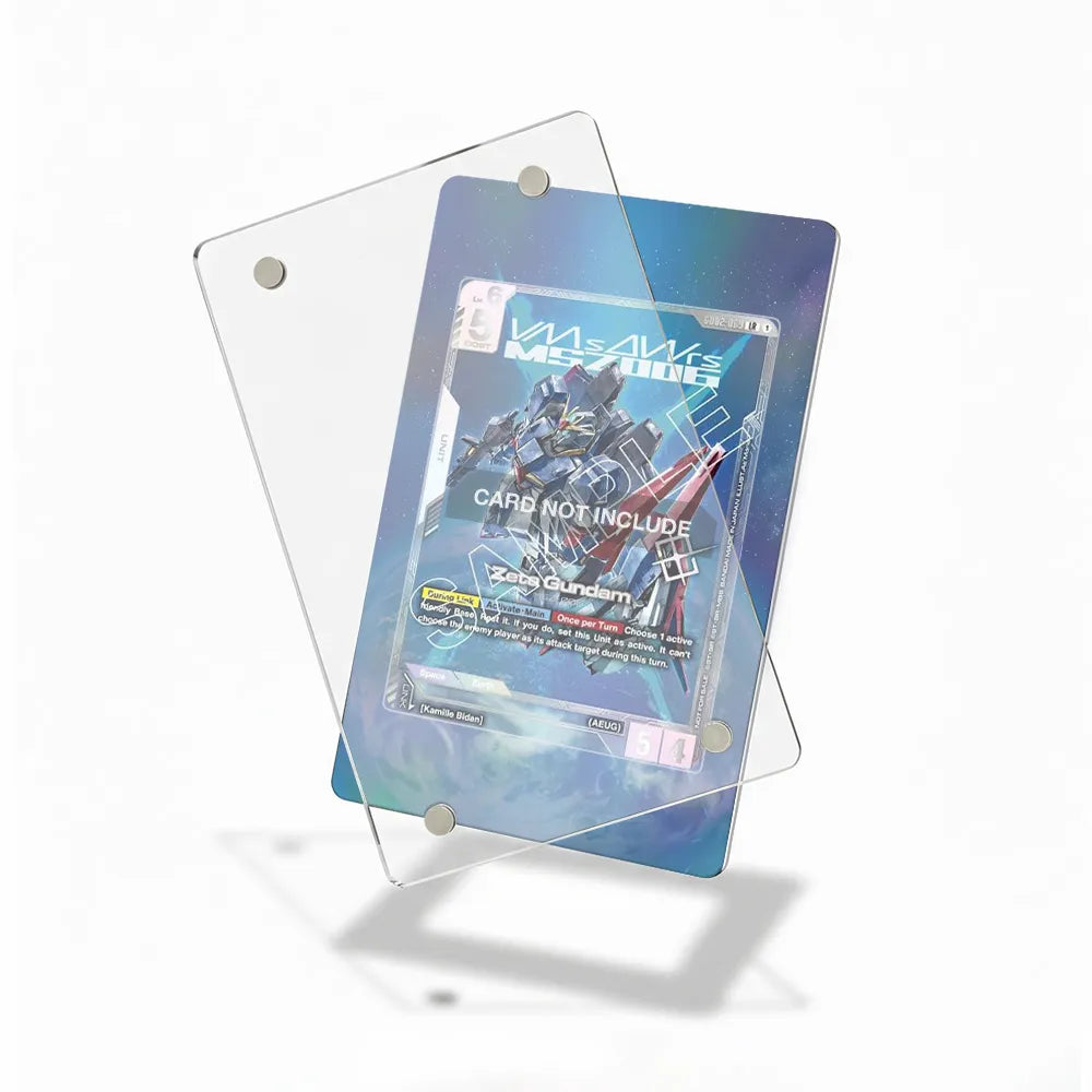 Zeta Gundam G002-063 MSZ006 Extended Art Display Cases - Magnetic Case - Detail View