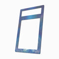Zeta Gundam G002-063 MSZ006 Extended Art Display Cases - PSA Metal Art Only - Side View
