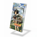 Zinnia's Trust 102-076 SR Storm Emeralda Delta Reign Pokemon Cards Custom Art Display Cases - Screws Case - Side View
