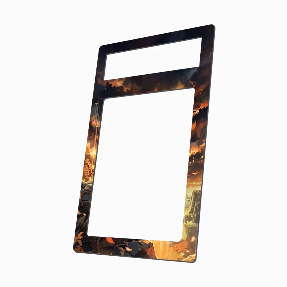 Zinnia's Trust 112-076 SAR M6 Delta Reign Extended Art Display Cases - PSA Metal Art Only - Side View