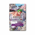 Zoro-Juurou ST18-004 Treasure Rare Emperors in the New World Extended Art Display Cases - Magnetic Case - Front View